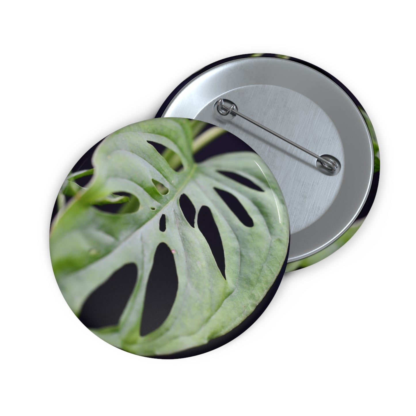 Monstera Plant Button