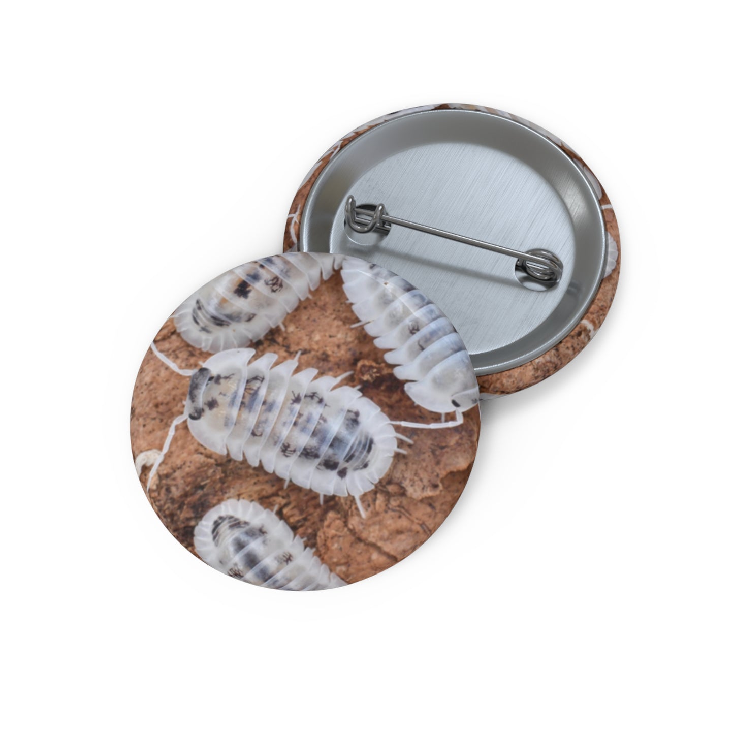 Shiro Utsuri Isopod Button