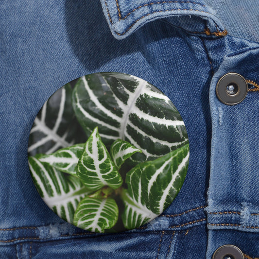 Zebra Plant Button